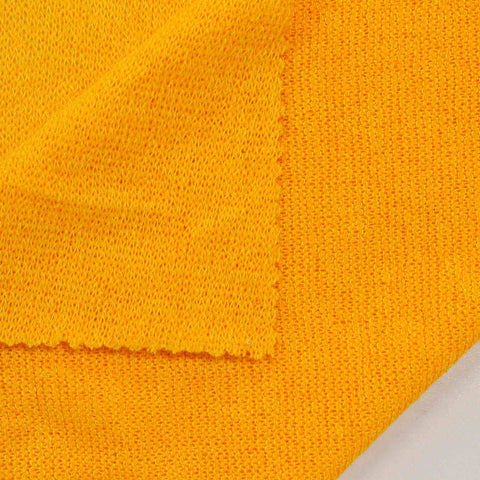 Polyester Stretch Jersey Knit Fabric, 260 gsm, 150 cm — Orange
