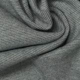Heather Grey Marl Ponte Knit, Poly-Viscose — photo 3