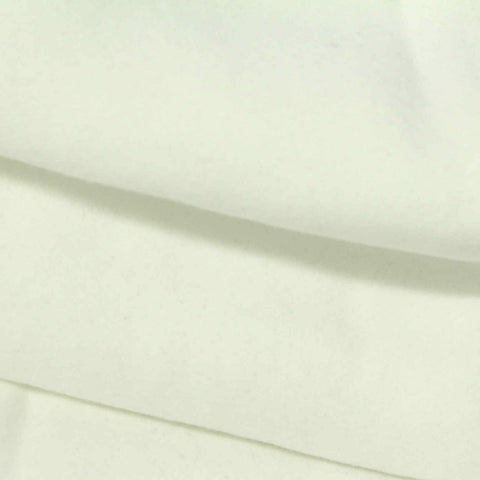 Brushed Polyester Cotton French Terry Fabric, 450 gsm, 170 cm — Green