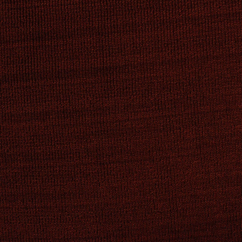 Polyester Stretch Rib Knit Fabric, 362 gsm, 170 cm — Red