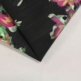 Pink Bold-Floral Canvas, Poly-Cotton — photo 3