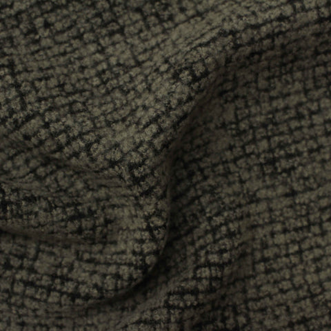 100% Polyester Interlock Knit Fabric, 368 gsm, 150 cm — Khaki