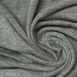 Heather Grey Marl Jersey Knit, Poly-Viscose — photo 3