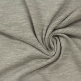 Slub Polyester Cotton Chunky Knit Fabric, 150 gsm, 150 cm — Grey — photo 3