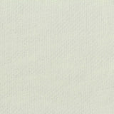 Slub Cotton Polyester French Terry Fabric, 270 gsm, 180 cm — White — photo 3