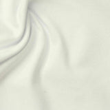 Cotton Stretch Rib Knit Fabric, 250 gsm, 160 cm — White — photo 3