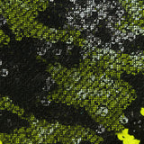 Neon Yellow Camo Knit, Polyester — photo 3
