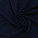 Viscose Stretch Jersey Knit Fabric, 187 gsm, 160 cm — Navy — photo 3