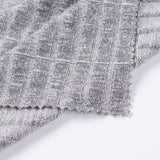 Heather Grey Marl Chunky Knit, Viscose-Poly — photo 3