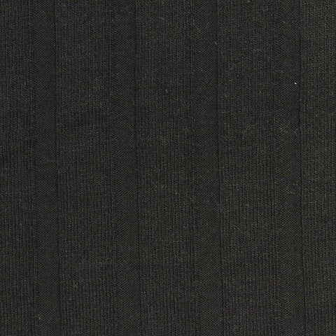 Polyester Viscose Stretch Rib Knit Fabric, 192 gsm, 150 cm — Green
