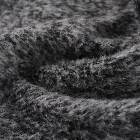 Light Grey Marl Knit, Polyester, 465 gsm