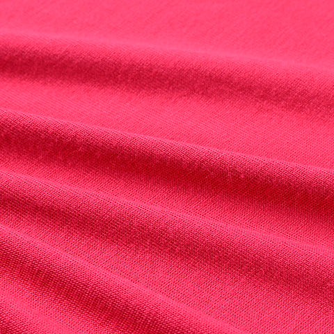 Viscose Stretch Jersey Knit Fabric, 210 gsm, 160 cm — Red, ref EF-2774