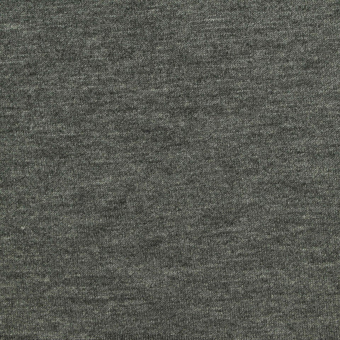 Dark Grey Marl Jersey Knit, Viscose, 150 gsm, 178 cm