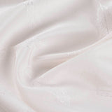 White Tone-on-Tone Jacquard, Viscose — photo 3