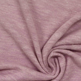 Light Purple Marl Jersey Knit, Poly-Cotton — photo 3