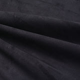 Polyester Stretch Knit Fabric, 290 gsm, 153 cm — Black — photo 3