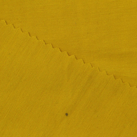 Viscose Nylon Ponte Knit Fabric, 225 gsm, 145 cm — Yellow
