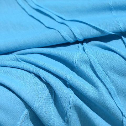 Blue Lines Jacquard, Polyester