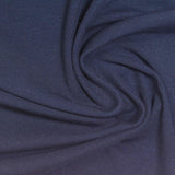 Cotton Tencel Lyocell Stretch Rib Knit Fabric, 210 gsm, 180 cm — Navy — photo 3