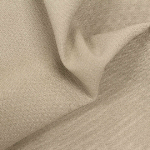 Polyester Viscose Stretch Woven Fabric, 222 gsm — Beige