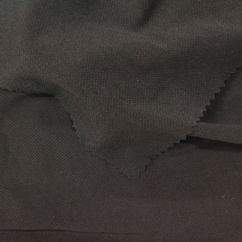 Polyester Stretch ITY Knit Fabric, 221 gsm — Brown