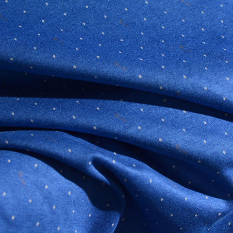 White Diamonds Jacquard, Poly-Viscose