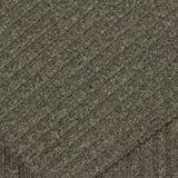Heathered Grey Marl Rib Knit, Poly-Viscose — photo 3
