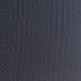 Brushed Cotton Viscose Stretch Rib Knit Fabric, 300 gsm, 150 cm — Navy — photo 3