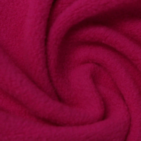 100% Polyester Fleece Fabric, 173 gsm, 160 cm — Pink