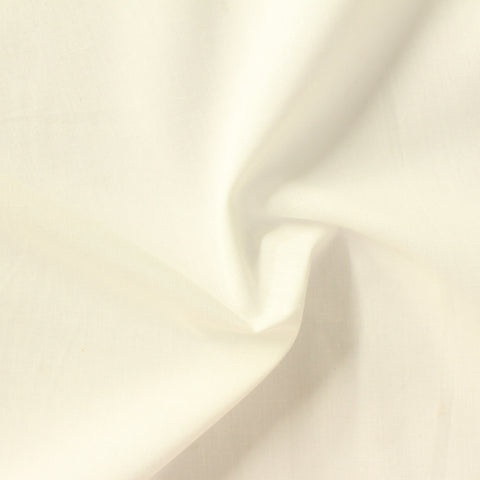 Polyester Cotton Poplin Fabric, 94 gsm, 148 cm — Beige
