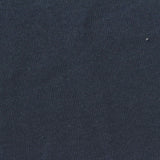 Brushed 100% Cotton French Terry Fabric, 200 gsm, 158 cm — Navy — photo 3