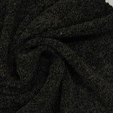 Black Marl Jersey Knit, Polyester — photo 3