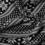 Black Geometric Jacquard, Polyester — photo 3