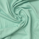 Polyester Stretch Milk Silk Knit Fabric, 200 gsm, 168 cm — Green — photo 3