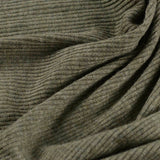 Viscose Stretch Rib Knit Fabric, 153 gsm — Khaki — photo 3