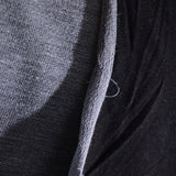 Cotton Stretch Denim Fabric, 171 cm — Black — photo 3