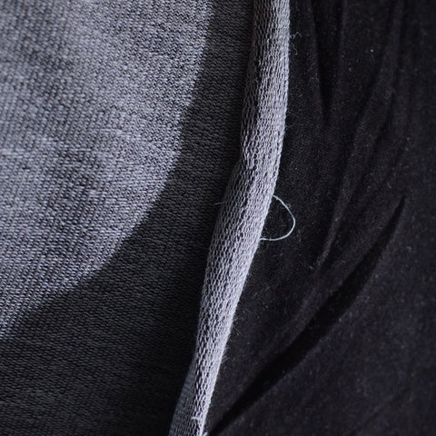 Cotton Stretch Denim Fabric, 171 cm — Black