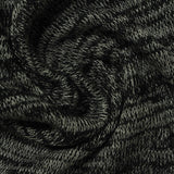 Black Marl Chunky Knit, Poly-Viscose — photo 3