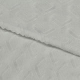 White Tone-on-Tone Chevron Jacquard — photo 3