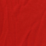 Polyester Cotton Stretch Jersey Knit Fabric, 200 gsm, 185 cm — Red — photo 3