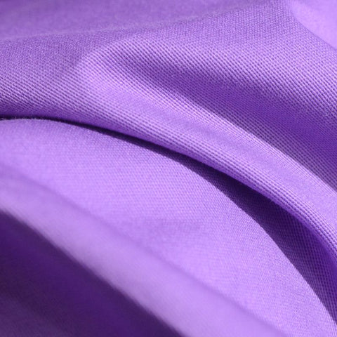 Cotton Stretch Twill Fabric, 247 gsm, 145 cm — Purple