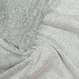 Light Grey Heathered-Marl Rib Knit, Polyester — photo 3