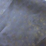 Blue Paisley Jacquard, Poly-Viscose — photo 3