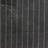 Light Grey Vertical-Stripe Faux Suede, Polyester — photo 3