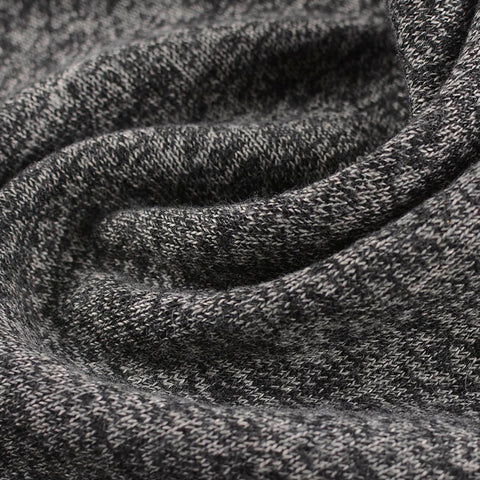 Dark Grey Marl Knit, Polyester, 476 gsm
