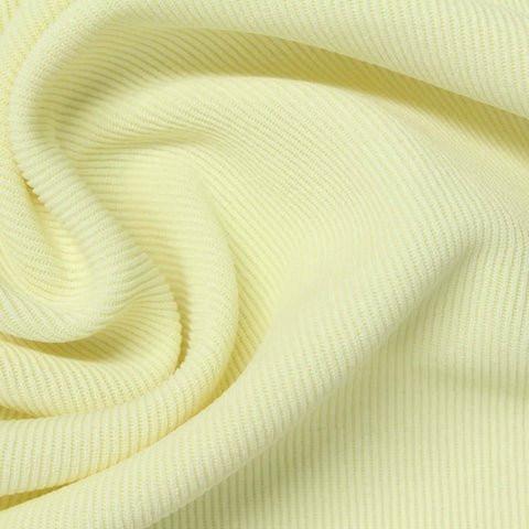 Rib Knit Fabric, 280 gsm, 165 cm — Green, ref EF-242630