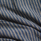 Blue Stripes Chunky Knit, Acrylic-Nylon — photo 3
