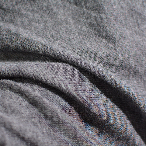 Light Grey Marl Chunky Knit, 175 gsm
