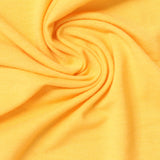Polyester Viscose Stretch Jersey Knit Fabric, 150 gsm — Yellow — photo 3