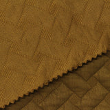 Brown Tone-on-Tone Jacquard, Polyester — photo 3
